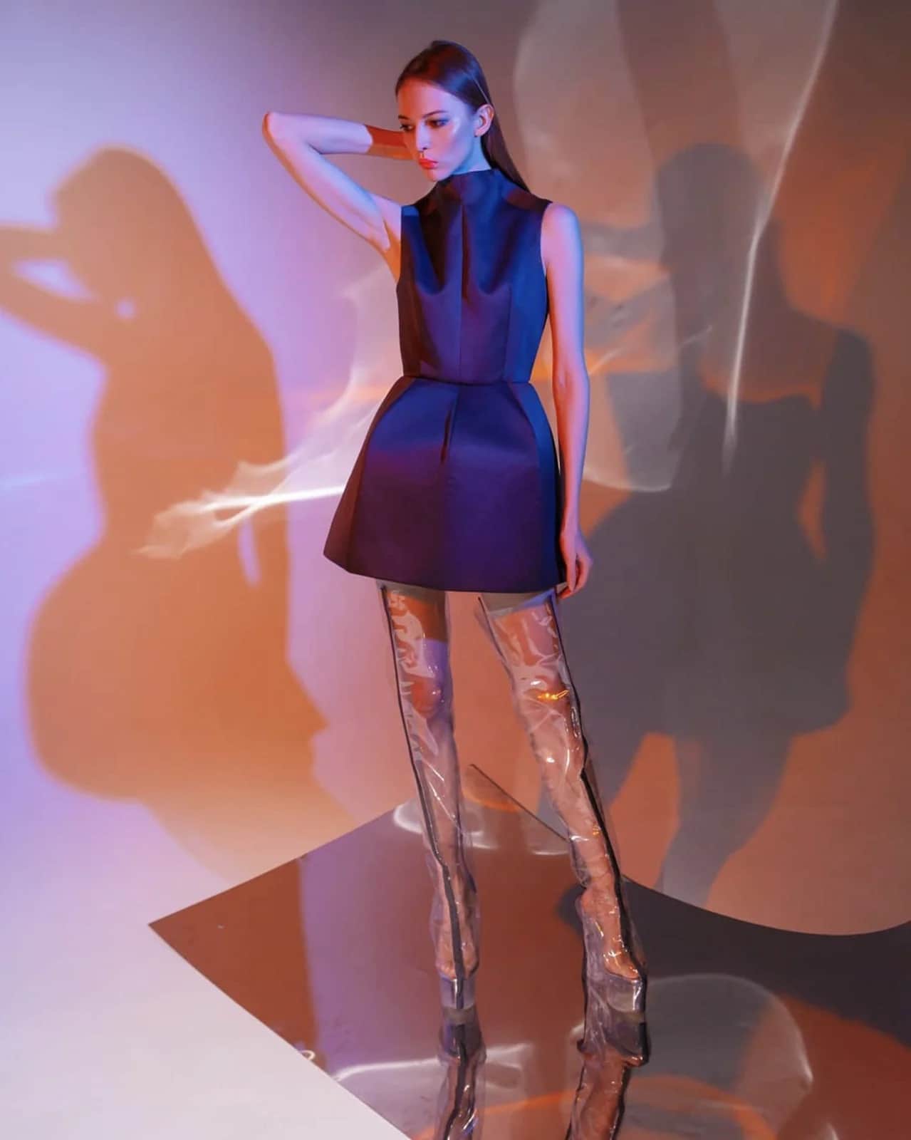 Fashion-съёмка с тенями